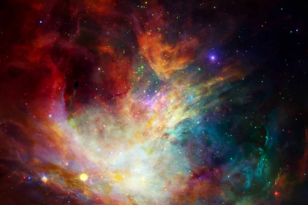 Galaxie Weltraum Schöne Science Fiction Tapete Elemente Dieses Bildes Von — Stockfoto