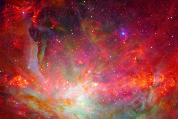 Vesmírná Scéna Hvězdami Galaxiemi Hlubokém Vesmíru Ukazuje Krásu Vesmírného Průzkumu — Stock fotografie