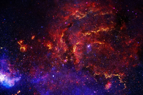 Глубокий Космос Звездная Пыль Туманность Галактика Элементы Этого Изображения Предоставлены — стоковое фото