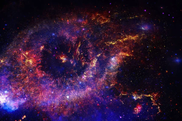 Туманности Галактики Звезды Прекрасной Композиции Огромный Принт Обоев Элементы Этого — стоковое фото