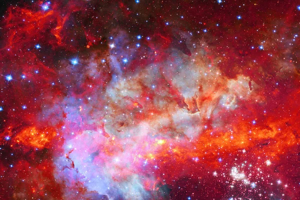 Nébuleuses Galaxies Étoiles Dans Une Belle Composition Impression Impressionnante Pour — Photo