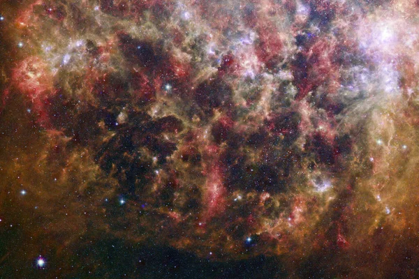 Galaxia Espacio Exterior Hermoso Fondo Pantalla Ciencia Ficción Elementos Esta —  Fotos de Stock