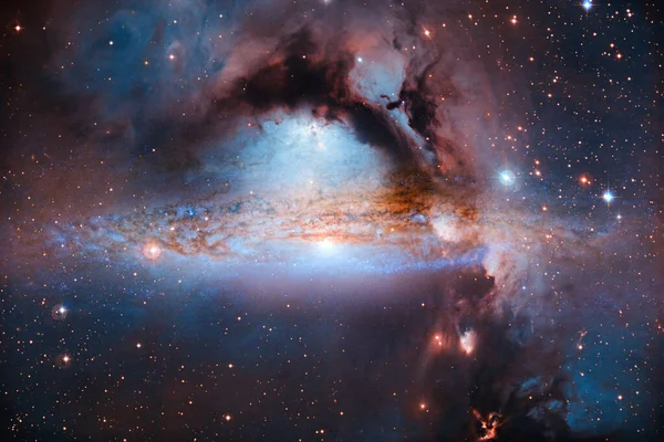Csillagok Halmaza Űrben Tejút Galaxis Elemei Ezt Képet Által Nyújtott — Stock Fotó