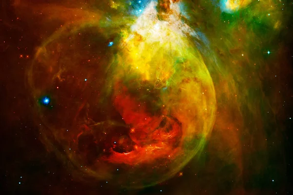Mgławice Gwiazd Przestrzeni Kosmicznej Świecące Tajemniczy Wszechświat Elementy Tego Obrazu — Zdjęcie stockowe