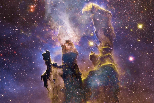 Király Galaxis Sci Tapéta Elemei Ezt Képet Által Nyújtott Nasa — Stock Fotó