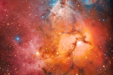 Galaksi, Dünya 'dan binlerce ışık yılı uzakta. Bu görüntünün elementleri Nasa tarafından döşenmiştir.