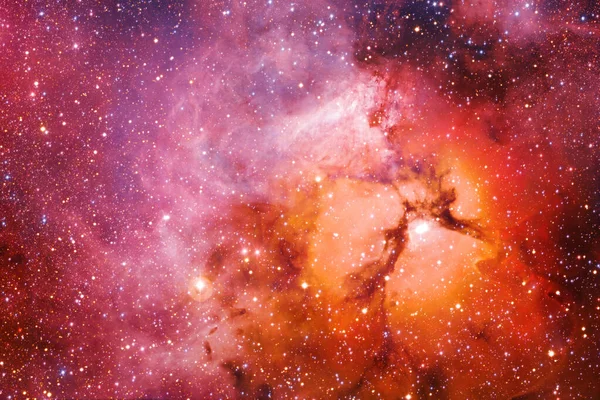 Galaxia Espacio Exterior Hermoso Fondo Pantalla Ciencia Ficción Elementos Esta — Foto de Stock