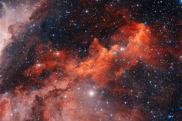 Uzay Boşluğundaki Starfield Dünya Dan Çok Uzakta Görüntünün Elementleri Nasa — Stok fotoğraf