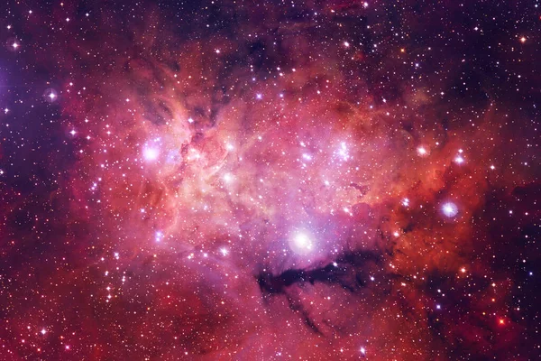 Uzay boşluğundaki Starfield Dünya 'dan çok uzakta. Bu görüntünün elementleri Nasa tarafından döşenmiştir.
