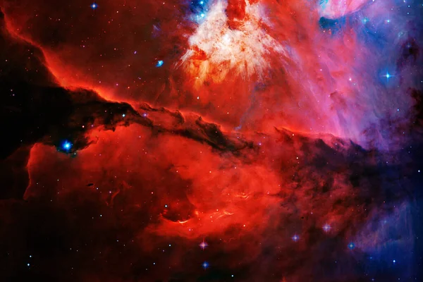 Галактика Глубоком Космосе Красота Вселенной Элементы Обставленные Наса — стоковое фото