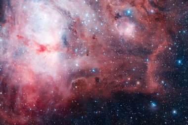 Harika galaksi. Bilim kurgu duvar kağıdı. Bu görüntünün elementleri Nasa tarafından döşenmiştir.