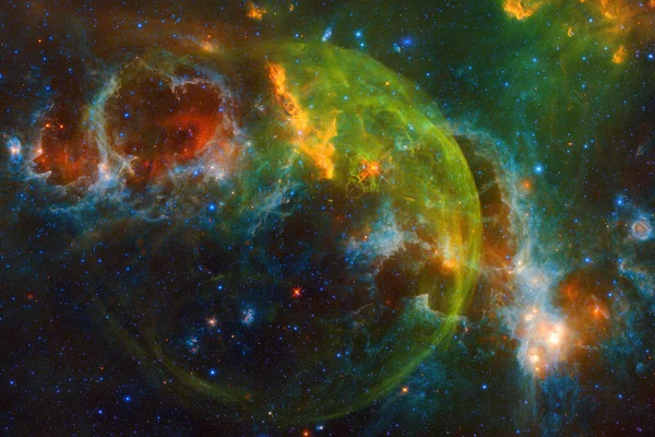 Amas Étoiles Dans Espace Lointain Voie Lactée Galaxie Éléments Cette — Photo