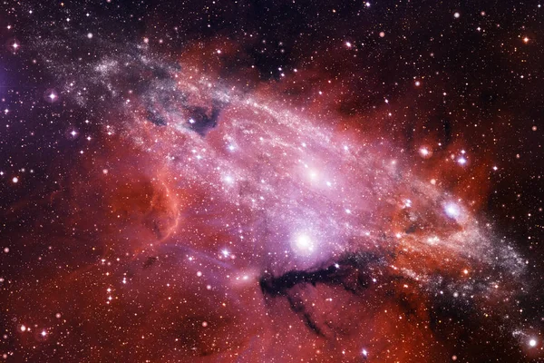 Sonsuz Evrenin Güzelliği Bilim Kurgu Duvar Kağıdı Nasa Tarafından Döşenmiş — Stok fotoğraf
