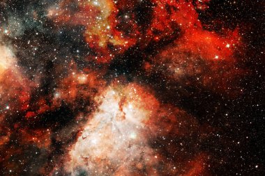 Harika galaksi. Bilim kurgu duvar kağıdı. Bu görüntünün elementleri Nasa tarafından döşenmiştir.