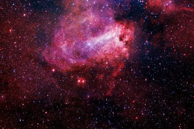 Galaksi uzayda. Güzel bir bilim kurgu duvar kağıdı. Bu görüntünün elementleri Nasa tarafından döşenmiştir