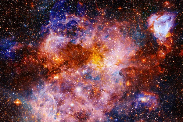 Σμήνος Αστεριών Στο Βαθύ Διάστημα Γαλαξίας Στοιχεία Αυτής Της Εικόνας — Φωτογραφία Αρχείου