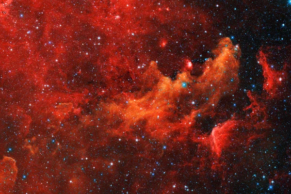 Arte Espacial Profunda Starfield Stardust Nebulosa Galáxia Elementos Desta Imagem — Fotografia de Stock