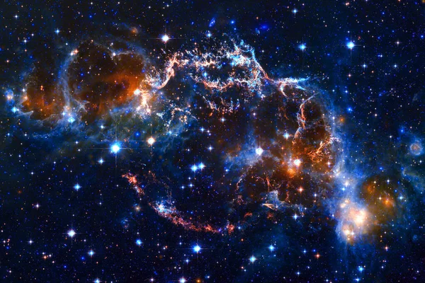 Belleza Del Cosmos Sin Fin Fondo Pantalla Ciencia Ficción Elementos — Foto de Stock