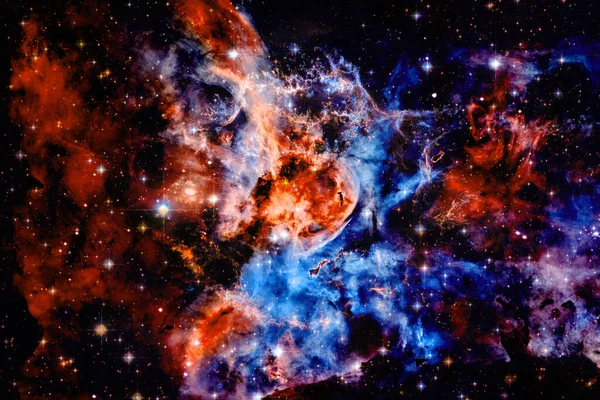 Uma Galáxia Incrivelmente Bela Espaço Exterior Buraco Negro Elementos Desta — Fotografia de Stock