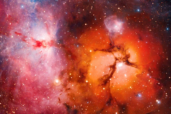 Galaxia Espacio Exterior Hermoso Fondo Pantalla Ciencia Ficción Elementos Esta — Foto de Stock