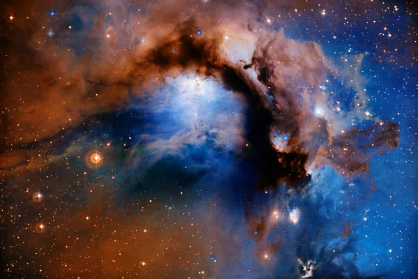 Piękno Niekończącego Się Kosmosu Tapeta Science Fiction Elementy Tego Obrazu — Zdjęcie stockowe