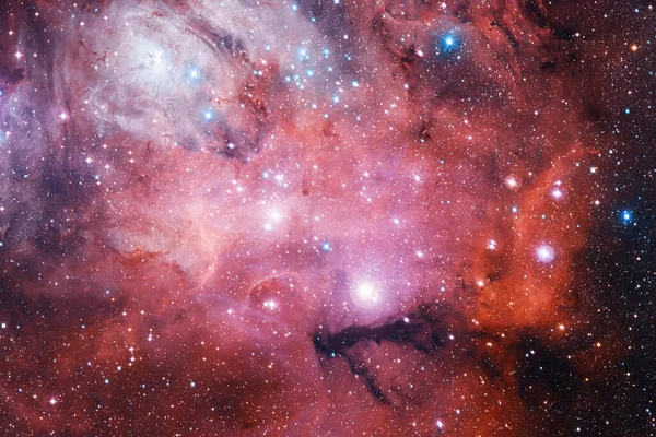 银河距离地球千里光年远 Nasa提供的图片元素 — 图库照片
