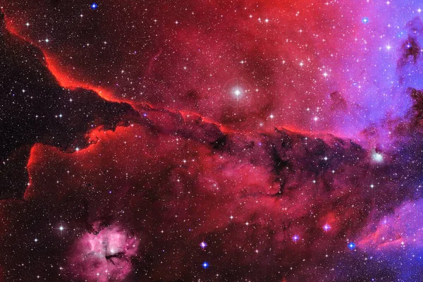 Beleza Cosmos Infinito Papel Parede Ficção Científica Elementos Desta Imagem — Fotografia de Stock