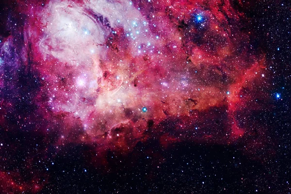 Oändlig Rymd Med Nebulosor Och Stjärnor Delar Denna Bild Som — Stockfoto