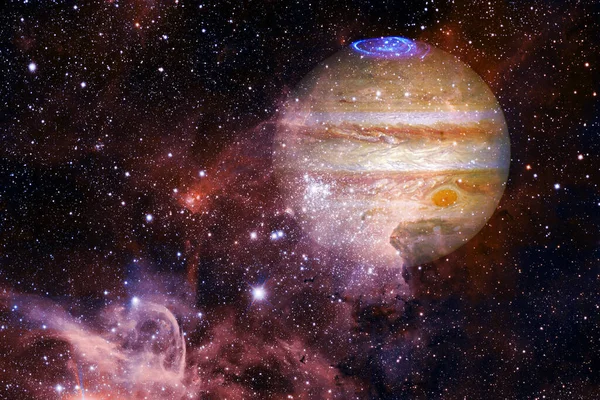 Jupiter Planètes Qualité Impressionnante Système Solaire Éléments Cette Image Fournis — Photo