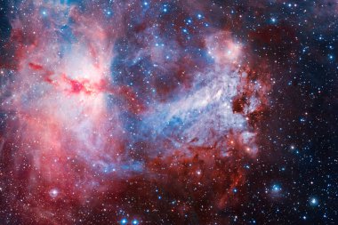 Galaksi, Dünya 'dan binlerce ışık yılı uzakta. Bu görüntünün elementleri Nasa tarafından döşenmiştir.