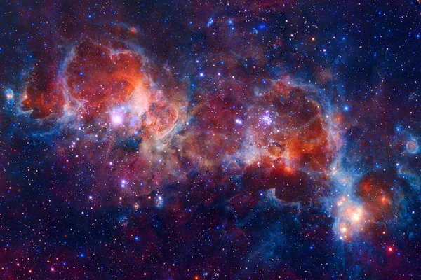 Galaxen Tusentals Ljusår Långt Från Jorden Delar Denna Bild Som — Stockfoto