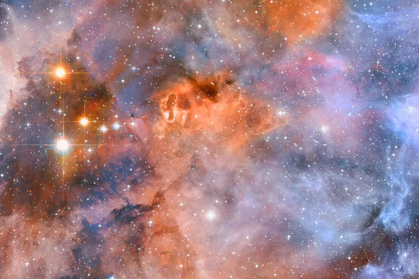 Scena Dell Universo Con Stelle Galassie Nello Spazio Profondo Che — Foto Stock