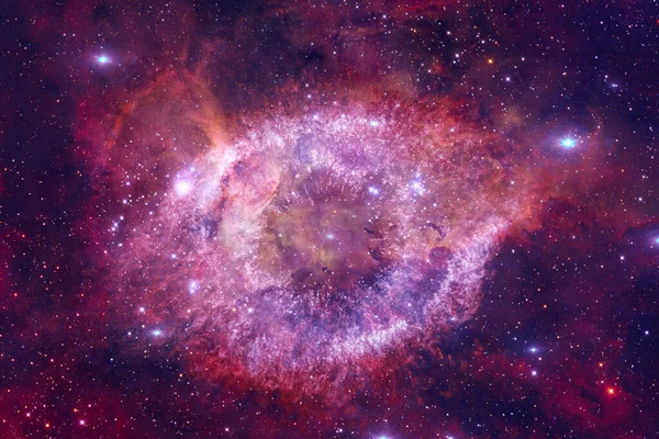 Una Galassia Fantastica Carta Parati Fantascienza Elementi Questa Immagine Forniti — Foto Stock