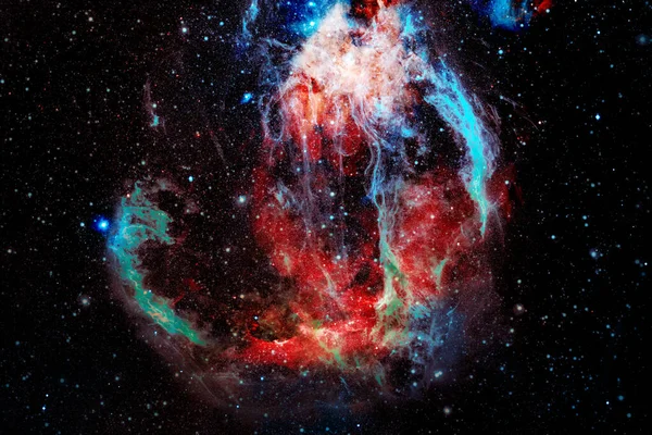 Deep space art. Starfield stardust, nebula and galaxy. Elements of this image furnished by NASA.