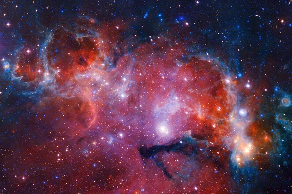 Nebulosas Estrelas Espaço Exterior Brilhando Universo Misterioso Elementos Desta Imagem — Fotografia de Stock