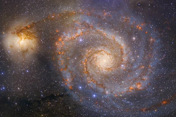 우주에 별들의 Nasa 이미지의 — 스톡 사진