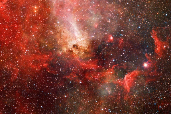银河距离地球千里光年远 Nasa提供的图片元素 — 图库照片