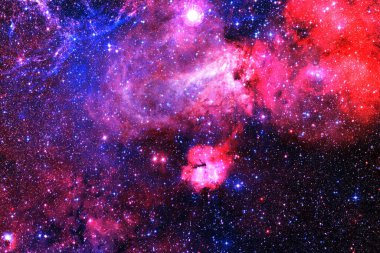 Uzayda inanılmaz güzel bir galaksi. Kara delik. Bu görüntünün elementleri Nasa tarafından döşenmiştir.