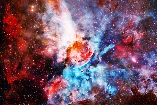 Галактика Глибокому Космосі Краса Всесвіту Елементи Надані Насою — стокове фото