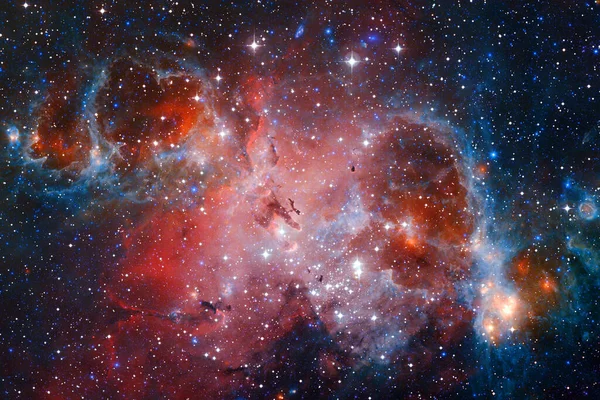 Galaxen Tusentals Ljusår Långt Från Jorden Delar Denna Bild Som — Stockfoto