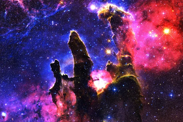 Глубокий Космос Звездная Пыль Туманность Галактика Элементы Этого Изображения Предоставлены — стоковое фото