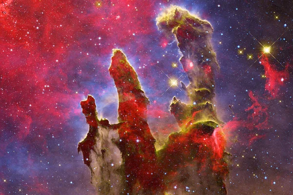 Krása Nekonečných Kosmosů Sci Tapetu Prvky Tohoto Obrazu Které Poskytl — Stock fotografie