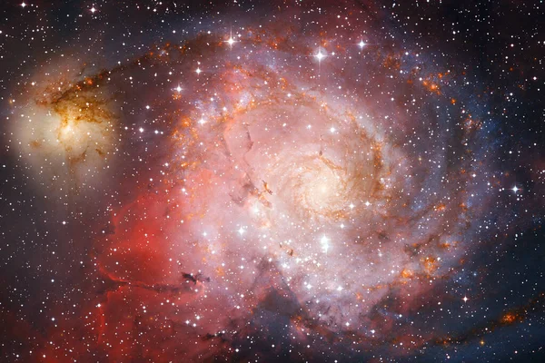 Infinite Space Nebulae Stars Elements Image Furnished Nasa — ストック写真