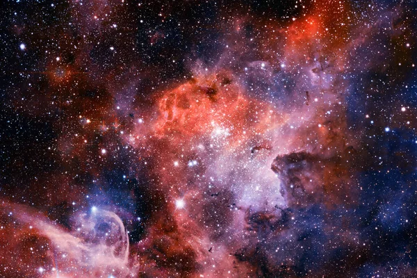 Nebulosor Och Stjärnor Yttre Rymden Glödande Mystiska Universum Delar Denna — Stockfoto