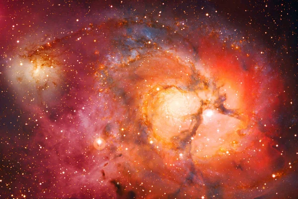Γαλαξίας Στο Βαθύ Διάστημα Ομορφιά Του Σύμπαντος Στοιχεία Που Παρείχε — Φωτογραφία Αρχείου