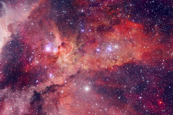 Universumsszene Mit Sternen Und Galaxien Weltraum Die Die Schönheit Der — Stockfoto