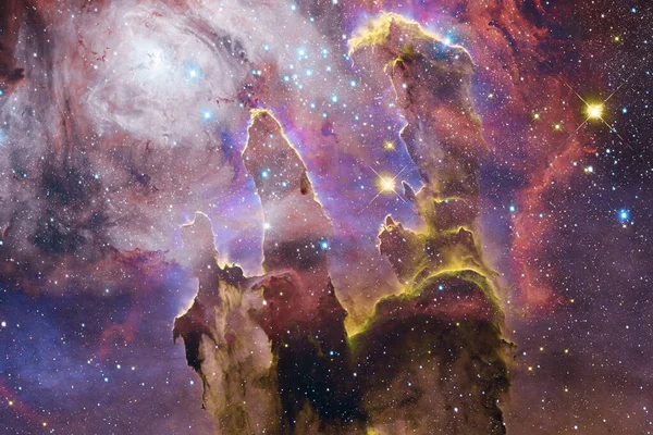 Galaxis Ezer Fényévre Földtől Elemei Ezt Képet Által Nyújtott Nasa — Stock Fotó