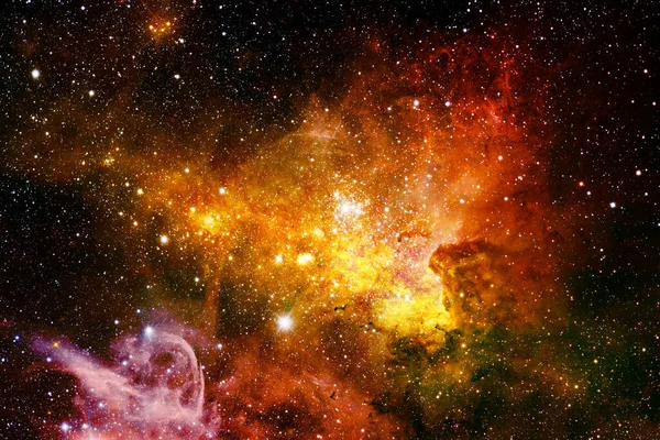 Galaksi Dünya Dan Binlerce Işık Yılı Uzakta Görüntünün Elementleri Nasa — Stok fotoğraf