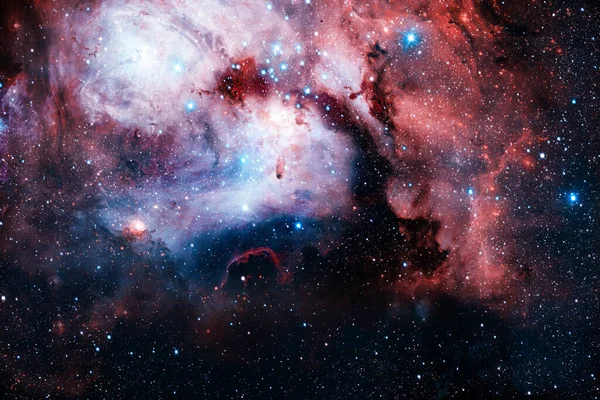 Derin Uzay Sanatı Starfield Yıldız Tozu Nebula Galaksi Görüntünün Elementleri — Stok fotoğraf