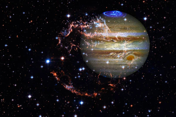 Jupiter Vagyok Csodálatos Minőségi Bolygók Naprendszerben Elemei Ezt Képet Által — Stock Fotó